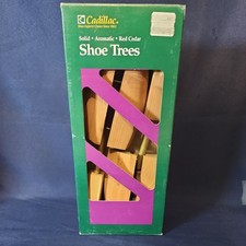 Vintage XL Shoe Keeper Cadillac Cedar Rochester Shoe Trees NOS hard to find XL