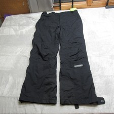 Spyder Snow Pants Mens Large Black Entrant GII Waterproof Ski Snowboard 34x31