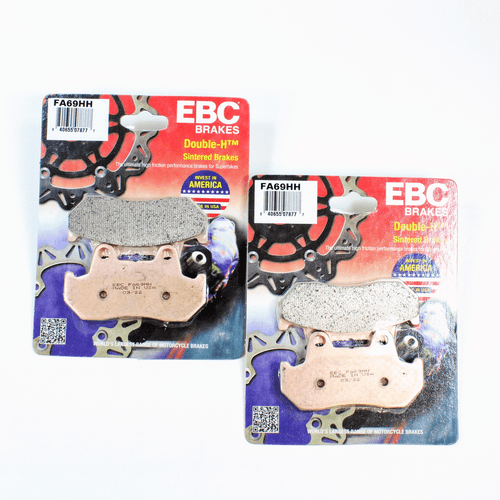 EBC HH Sintered Brake Pad Set for 1982 Honda CX 500 TC TURBO Front 2 Pair - Picture 1 of 1