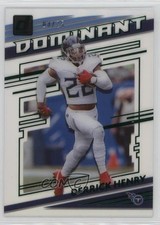 2021 Panini Clearly Donruss Dominant Green 3/25 Derrick Henry #CD-DH 0yp5