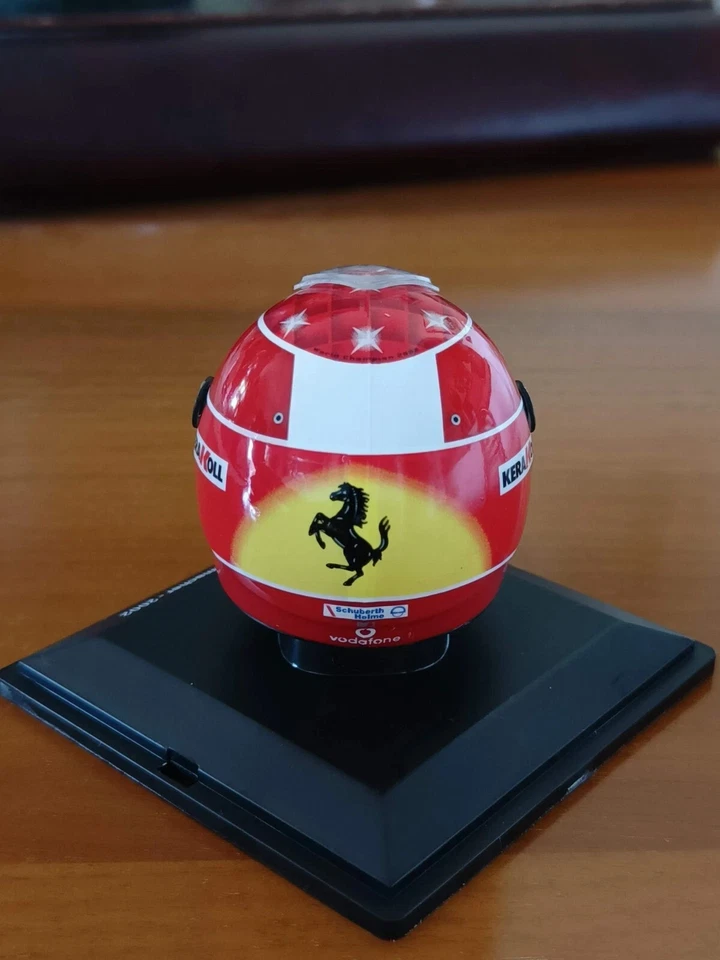 Spark 2002 Michael Schumacher F1 Helmet 1:5 Scale - 2002 Casco Schumacher - Immagine 4 di 4