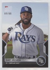 2022 Topps Now Road to Opening Day Black 80/99 Randy Arozarena #OD-47 11yv