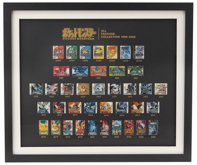 Pokemon Package Pins All Package Collection 1996-2025 Pokemon Center Japan 30th