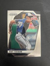2025 Panini Prizm Baseball Base Card Ricky Tiedemann Toronto Blue Jays #163