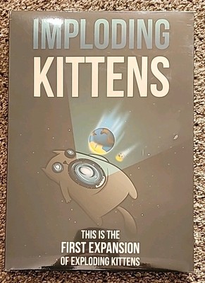 Imploding Kittens Exploding Kittens Card Expansion Pack - New