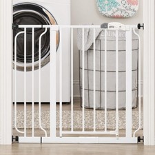 Regalo Safety 29 38.5 Easy Step Baby Gate Bottom of Stairs Doorways
