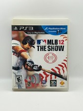 MLB 12 the Show - Sony PlayStation 3 TESTED  MANUAL INCLUDED GREAT CONDITION 