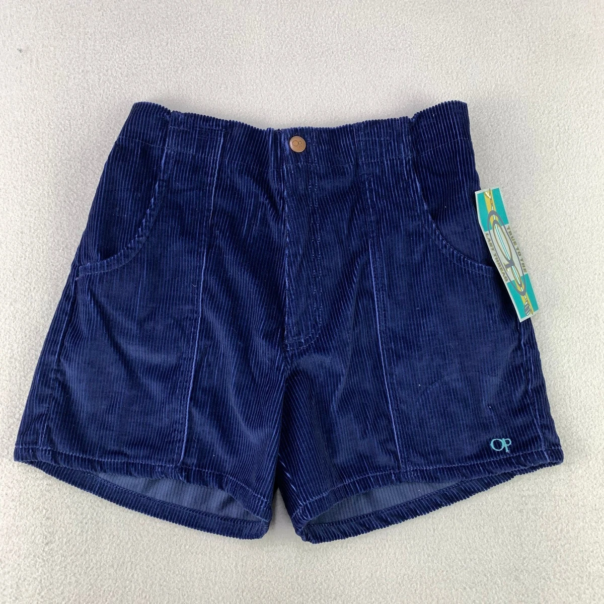 Ocean Pacific Corduroy Solid 80s Shorts for Men for sale | eBay