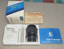 Tokina smz 370 Zoom Objektiv 35-70mm für Minolta (MD-Bajonet) mit Beschreibung