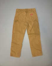 Dickies Carpenter Pants Tan & brown workwear pants size 34x32 with relaxed fit