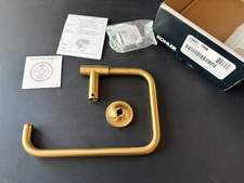 New Kohler K-14441-2MB Purist 8-7/8" Wall Mounted Towel Ring, Brushed Brass