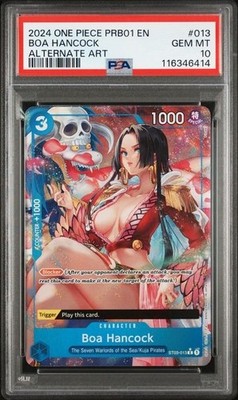 2024 ONE PIECE PRB01 ALTERNATE ART #013 BOA HANCOCK PSA 10 | eBay