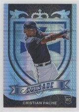 2021 Panini Chronicles Crusade Hyper Prizm /299 Cristian Pache #25 ut4