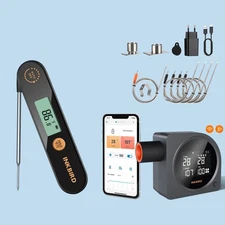 INKBIRD BBQ Smoker Controller Grilling Thermometer IHT-1X Barbecue Cooking Roast