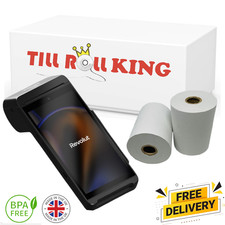 Revolut Terminal Credit Card Machine / PDQ Thermal Paper Rolls - Box of 20 Rolls