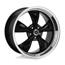 16x7 35 American Racing Torq Thrust M Gloss Black 5x115 Wheels Rims Qty 4