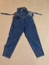 Vintage 90s Guess Denim Overalls USA Made Style 10770 Size 4 Georges Marciano