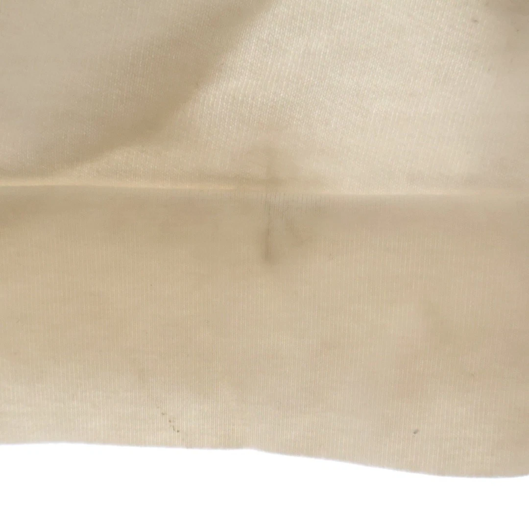 CHROME HEARTS x MATTY BOY CHOMPER FELPA CON CAPPUCCIO FERRO DI CAVALLO PULLOVER BIANCO