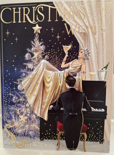 CLINTONS ART DECO CARD ROARING 20'S BEAUTIFUL ! | eBay UK