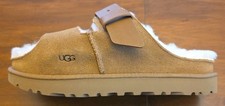 New UGG Womens Sz 9 Greenport Strap Slide Chestnut Slipper 1167611 Tan