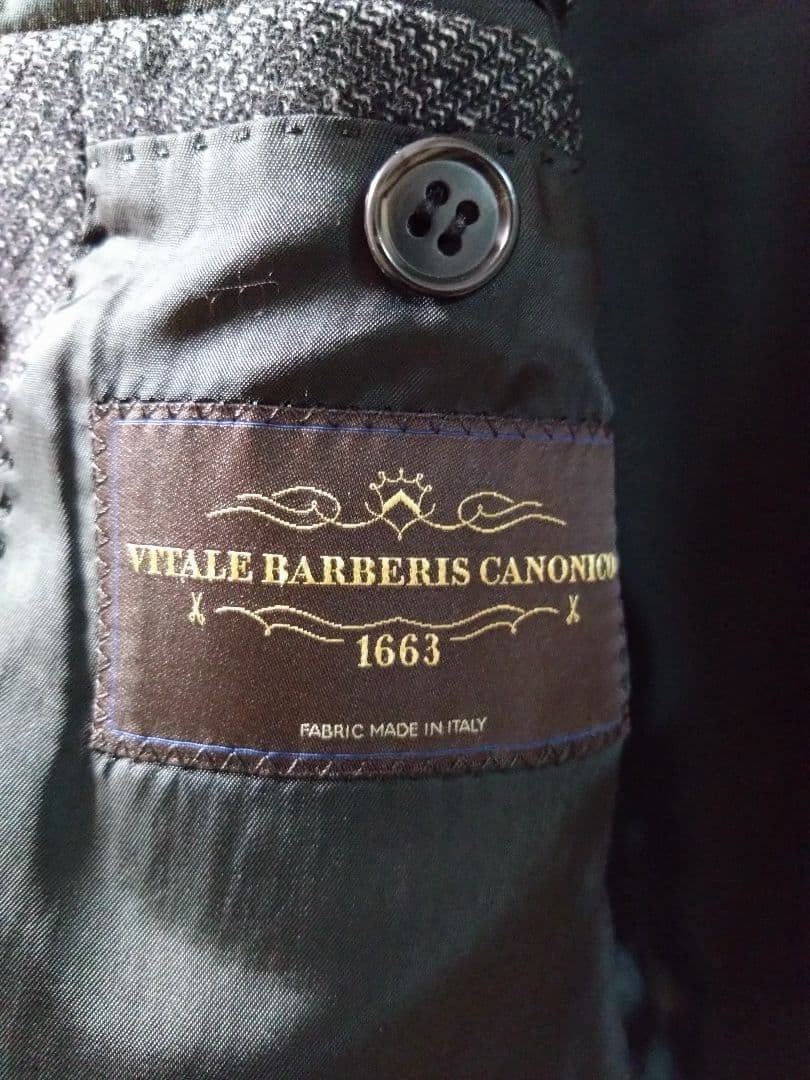 UNIVERSAL LANGUAGE×CANONICO melange pattern jacket - image 4