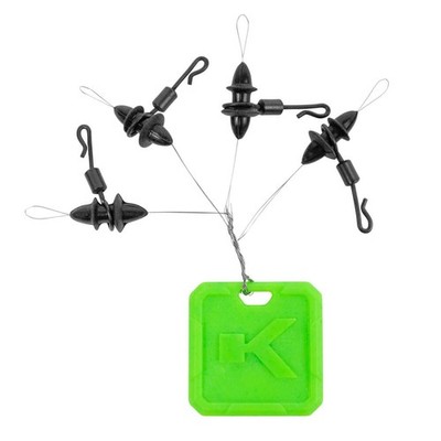 Korum Speci-Heli Kits Helikopterrig Paternoster 4 Stk. Brasse Döbel Schleie