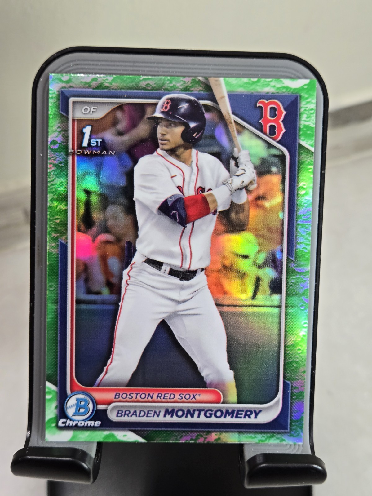 2024 Bowman Draft Chrome Lunar Glow 1st Refractor Braden Montgomery #BDC-58