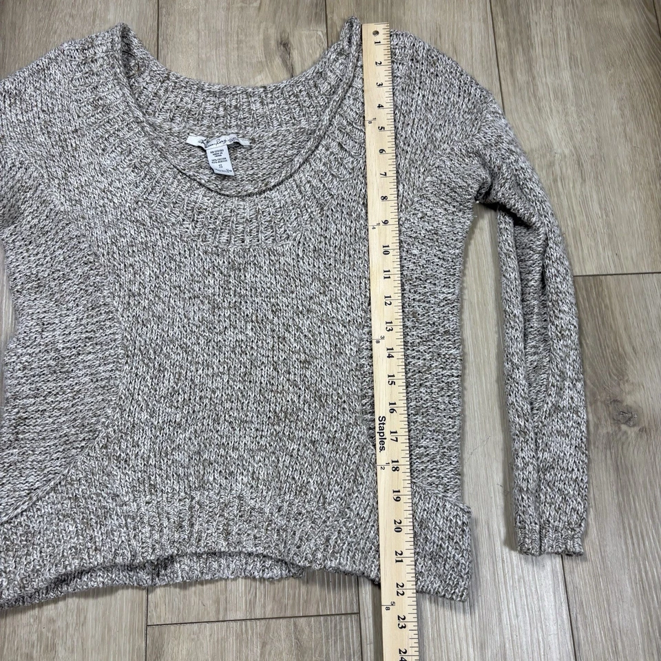 American Rag Cie укороченный свободного трикотажа свитер карманы женщин маленький бежевый - Изображение 4 из 4