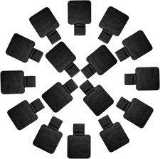 16PCS Notebook Pen Loop Holder,Self Adhesive Leather Pen Holder for Notebook,Pen