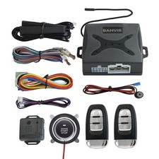  Passive Keyless Entry Car Alarm System  Remote Engine Starter 