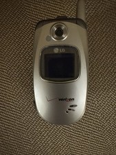 LG VX5300 Verizon Wireless Flip Phone Vintage Camera Dual Screen Untested