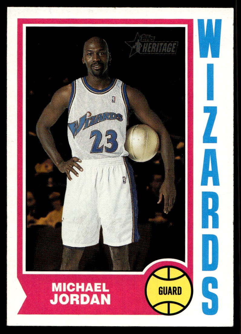 2001-02 Topps Heritage #264 Michael Jordan Washington Wizards MINT
