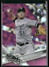 Carson Fulmer 2017 Topps Chrome Pink Refractor #12 RC Chicago White Sox