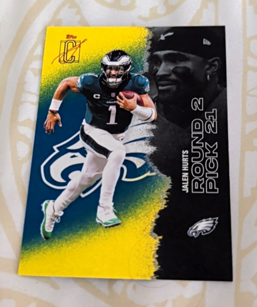 Topps Signature Class Jalen Hurts RC #42 Philadelphia Eagles