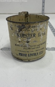 Vintage Koester Bros. Sifter