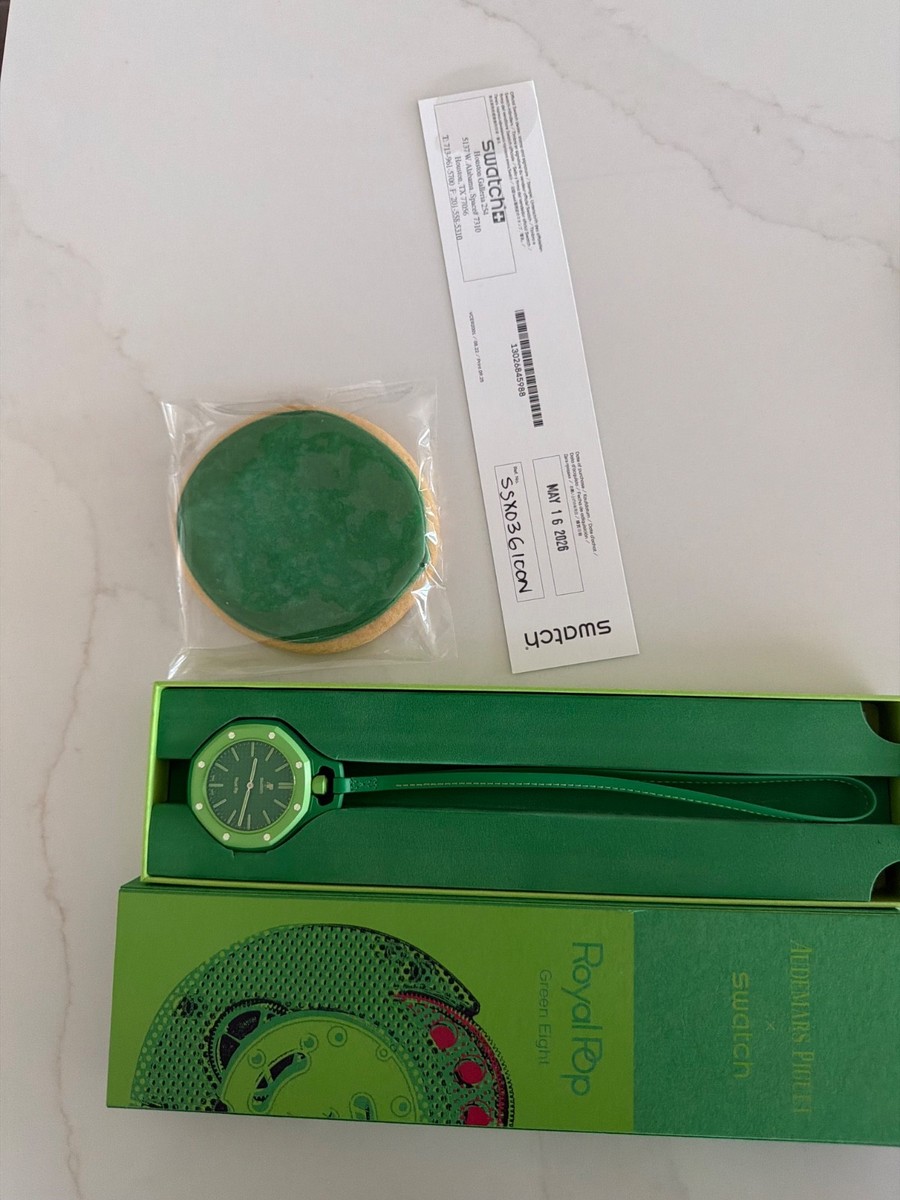 Swatch x Audemars Piguet Bioceramic Royal Pop green | eBay