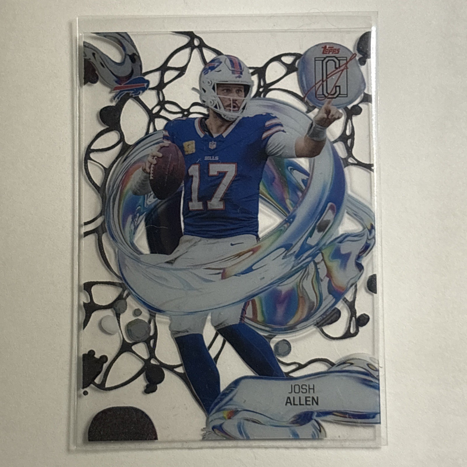 2025 Topps Signature Class Fluidity Josh Allen #FL-4 Buffalo Bills