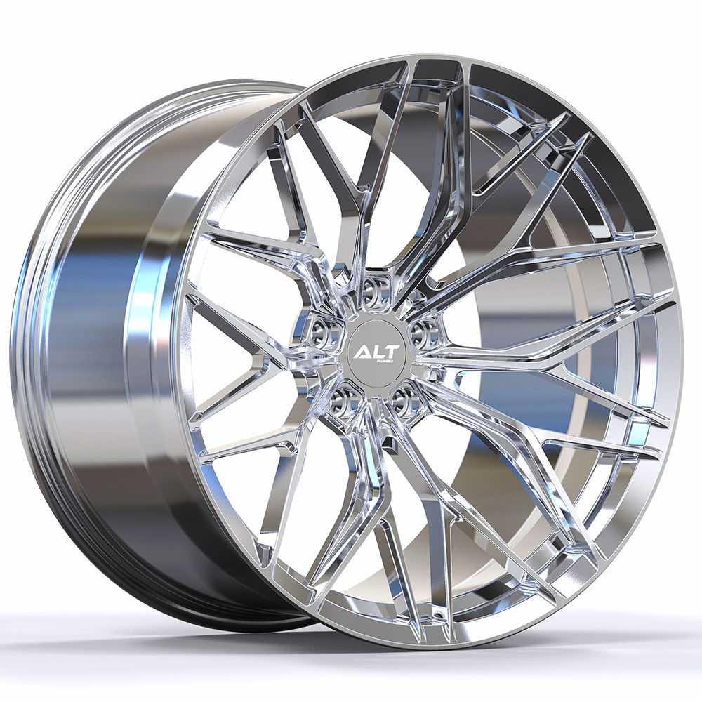 20" 21" ALT Forged ALT24 Chrome Wheels for McLaren 720S 2016–2023