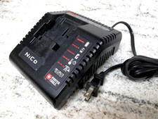 Porter-Cable PCMVC 9.6V-18V Multi-Volt NiCD Battery Charger PC18B PCC489 WORKS