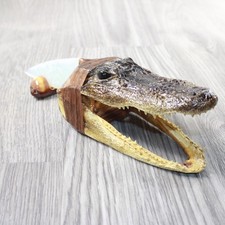 Alligator Head Handle Opalite Blade Ornamenta...