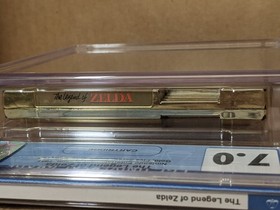 Legend of Zelda NES Nintendo CGC 7.0 Graded 5 Screw TM First Print Cart Not WATA