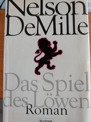 ''Das Spiel des Löwen'' - Roman von Nelson DeMille, SEHR spannend   Zustand okay