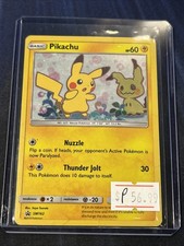 2019 Sun & Moon Team Up Pikachu #SM162 Black Star Promo on eBay