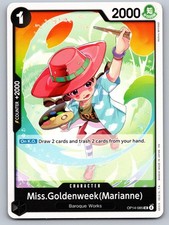 Miss.Goldenweek(Marianne) OP14-085 Uncommon The Azure Sea's Seven One Piece NM