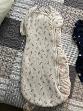 Happiest Baby Sleepea Comforter Swaddle Large 18-25 lb Ivory Wildflowers