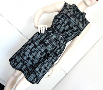 PEACOCKS Damen Kleid Tunika A Linie Etuikleid Asymmetrisch Trend Party Gr 42