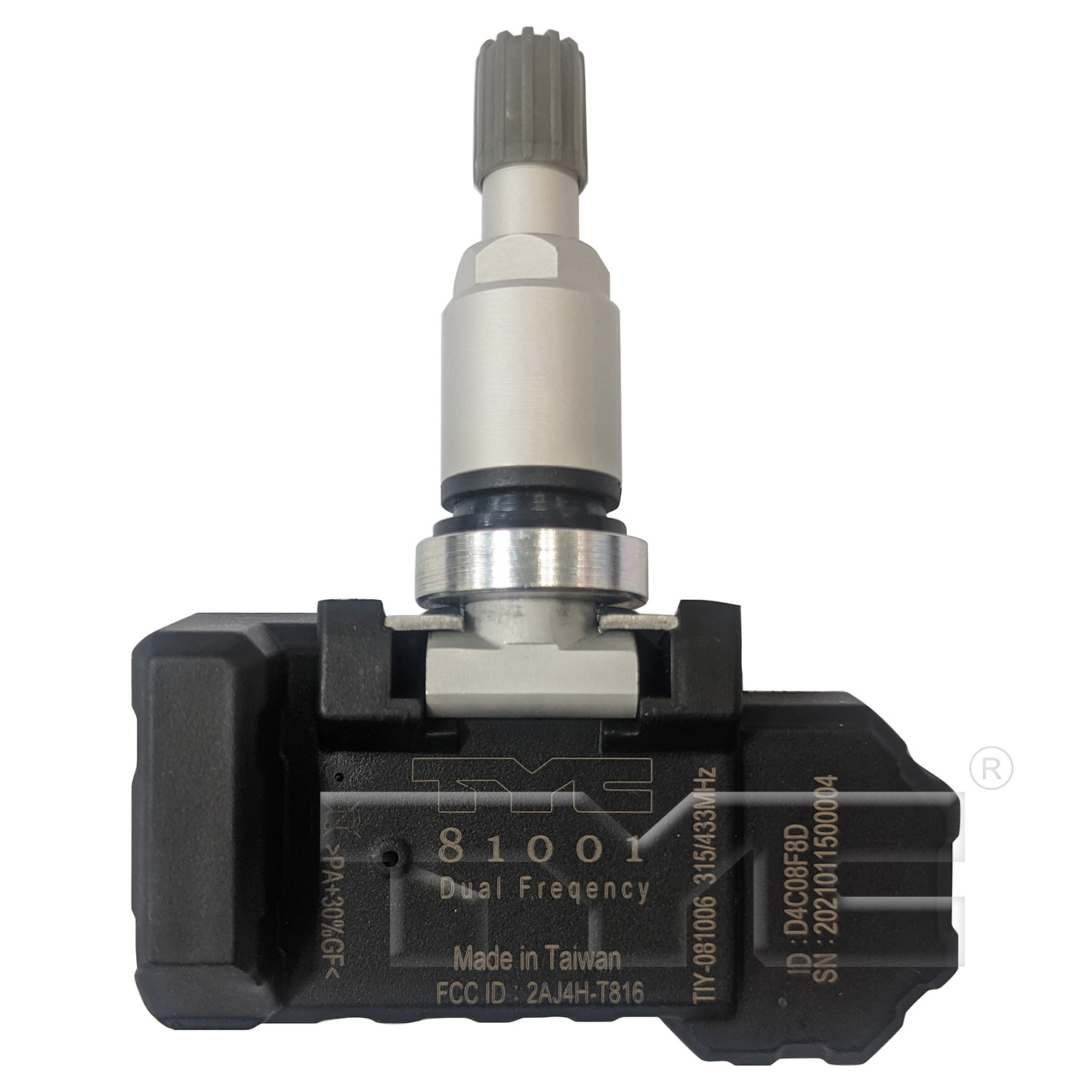 TYC TPMS Sensor for Ferrari F12 Berlinetta 2013-2017 Set to 315 MHz or 433 MHz