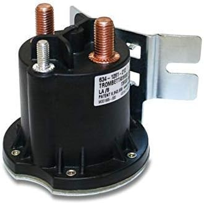 Trombetta 634-1261-212 12 Volt Solenoid Powerseal DC Contactor (Includes Hardwar