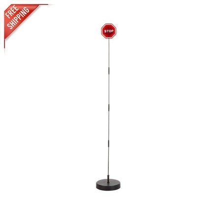Instant LED Alert Parking Stop Sign for Garage - Prevent Bumper Damage