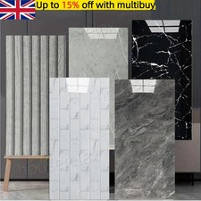100 Pack Marble Self-Adhesive Tiles Sticker Stick On Wall Of Kitchen Bathroom/